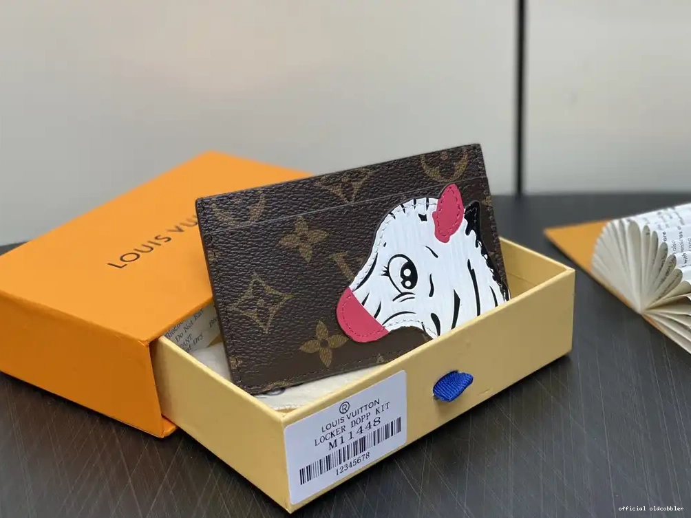 Official oldcobbler CARD LOUIS HOLDER-11*7*0.5cm VUITTON 0617